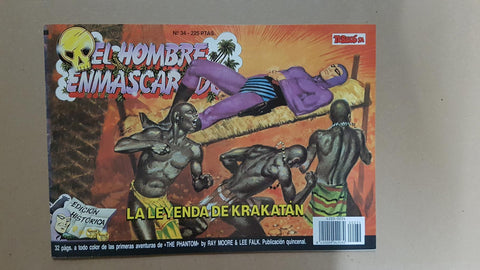 Ediciones B: El hombre enmascarado numero 34: La leyenda de Krakatan