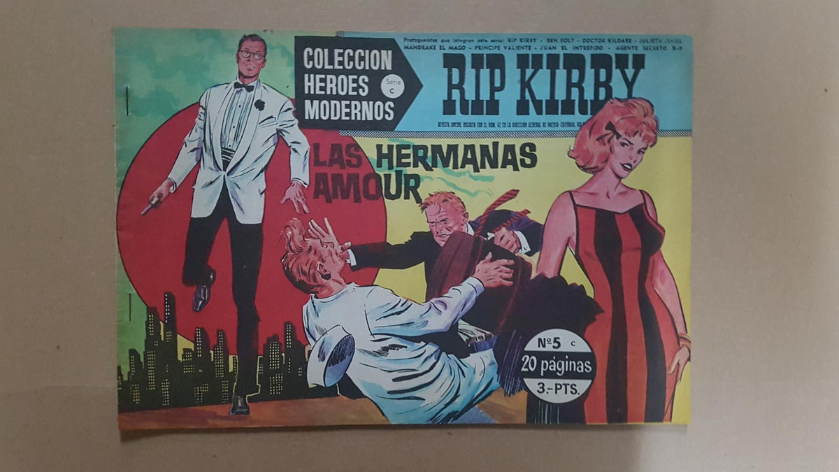 Dolar: Heroes Modernos serie C numero 05: Rip Kirby: Las hermanas Amour