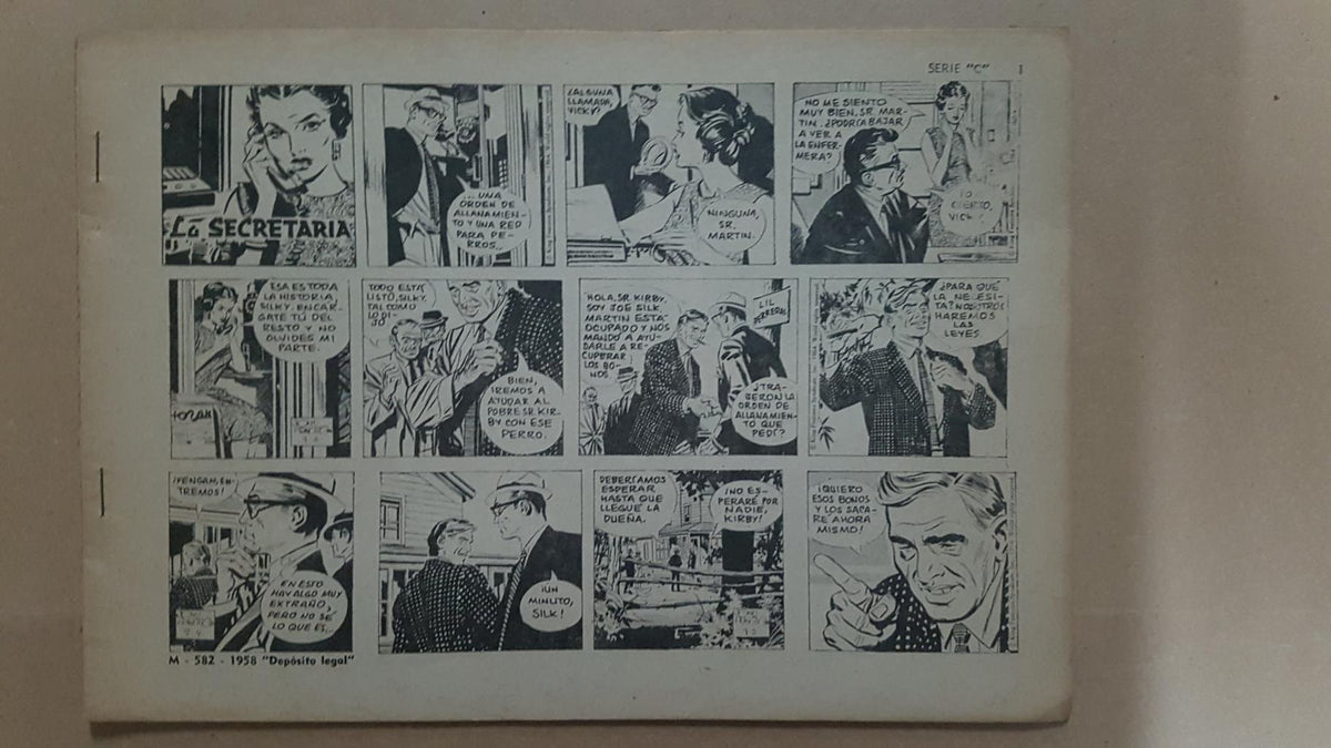 Dolar: Heroes Modernos serie C numero ?: Rip Kirby: La secretaria