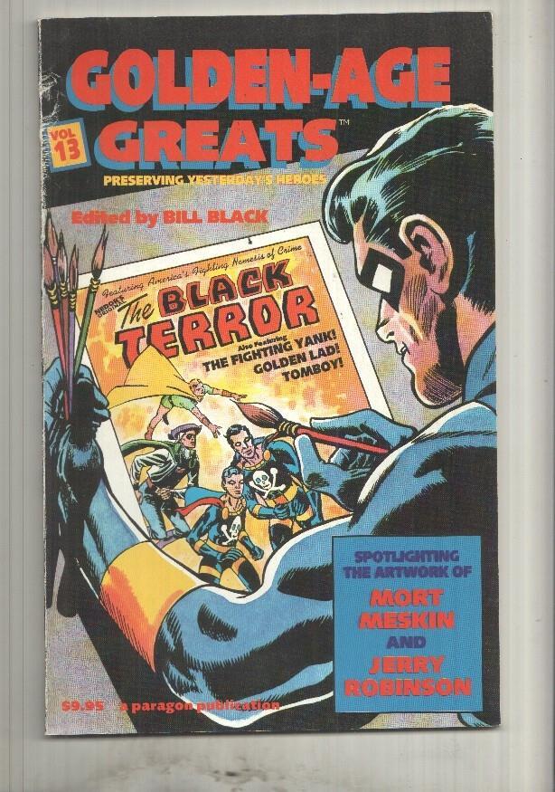 Golden Age Greats numero 13 The Black Terror an other heroes