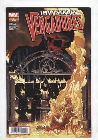 Marvel, Panini: Imposibles Vengadores num 50 mayo 2017 - Craneo Rojo