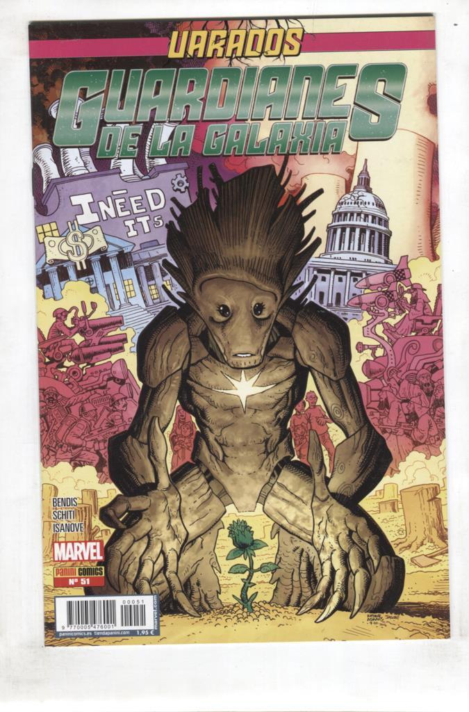 Marvel, Panini: Guardianes de la Galaxia 51 mayo 2017 - Varados parte 2