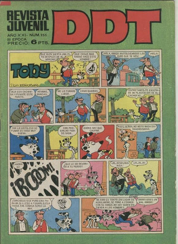 DDT tercera epoca numero 255: Toby