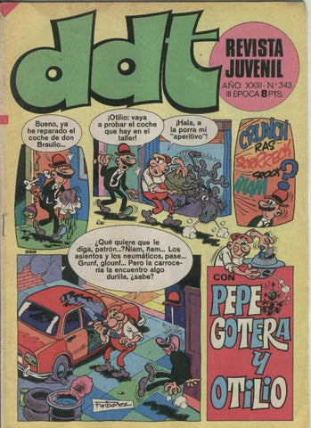 DDT tercera epoca numero 344: Bonifacio y Pedernal