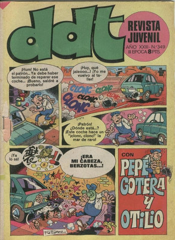 DDT tercera epoca numero 349: Carioco, Pipo y Colas, Ganzuo y Pesquison