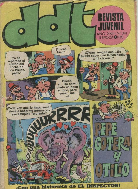 DDT tercera epoca numero 341: Don Pelmazo