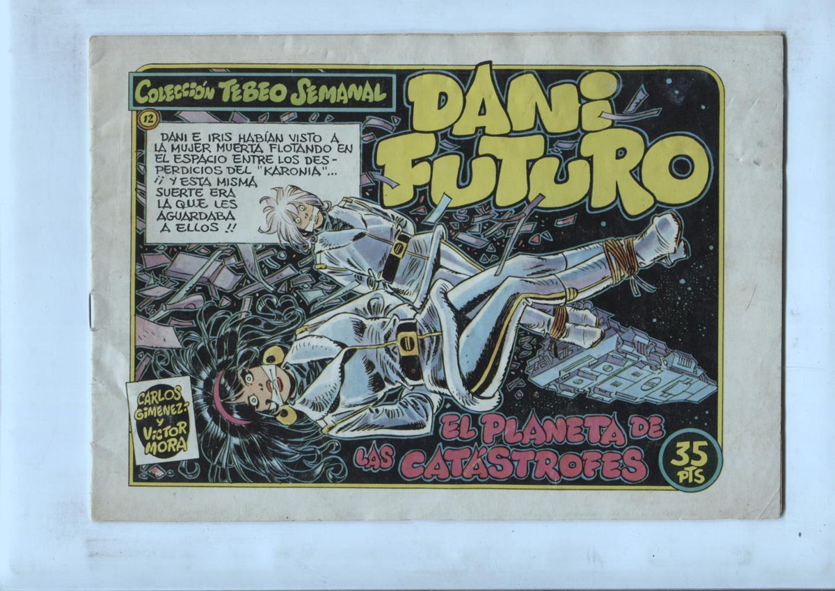 Dani Futuro numero 12: El planeta de lascatastrofes