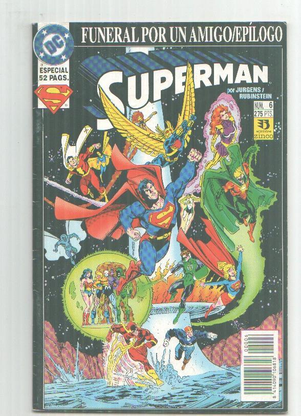 Superman volumen 3 numero 06: funeral por un amigo, epilogo