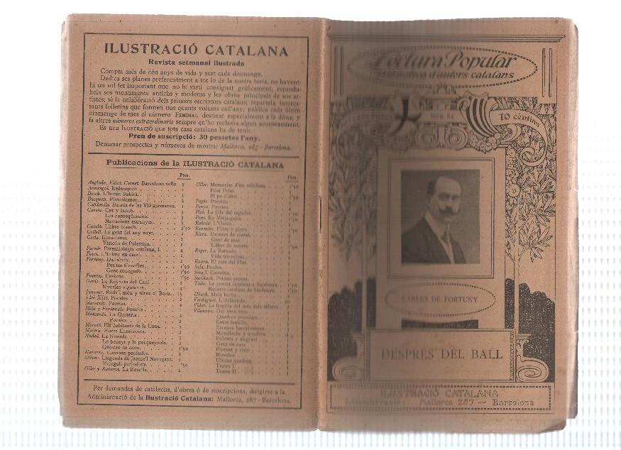 Lectura Popular: Biblioteca d'autors catalans: Despres del Ball