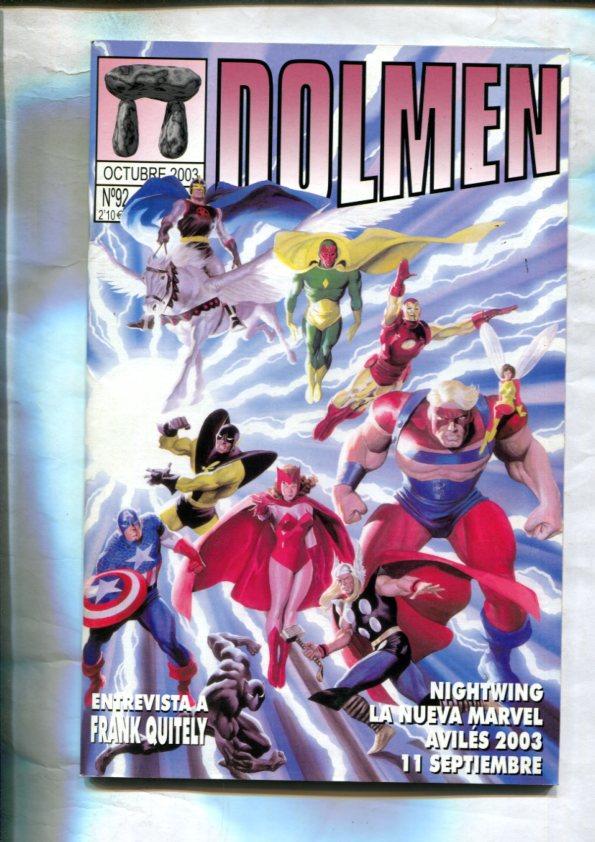 Fanzine: Dolmen numero 092: Frank Quitely-La nueva Marvel-Aviles 2003