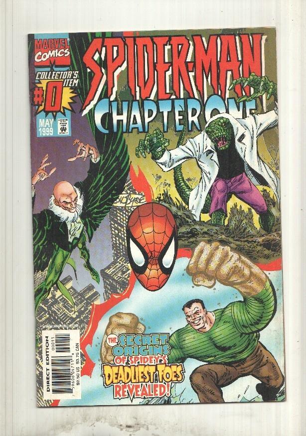 Spiderman chapter one numero 00: The secret origins of spidey deadliest foes revealed