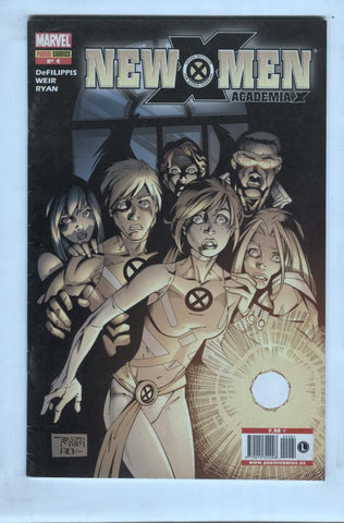 Marvel, Panini: New X Men: Academia X num 4 dic 2005 - Elegir bando conclusion