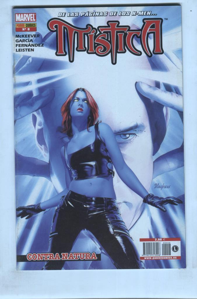Marvel, Panini: Mistica num 8 septiembre de 2005 - Contra natura parte 2