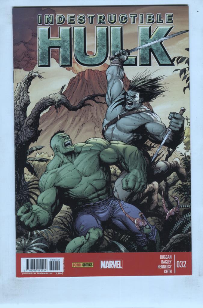 Marvel, Panini: Indestructible Hulk num 32 enero 2015 - El Hulk Omega capitulo 3