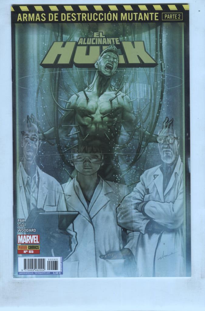Marvel, Panini: El Alucinante Hulk num 65 oct 2017 - Armas de destruccion mutante parte 2