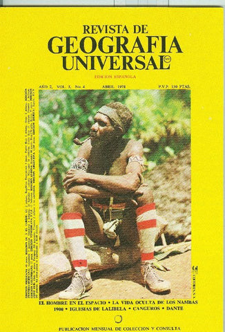 Revista de Geografia Universal volumen 3 numero 4, abril 1978: Los nambas