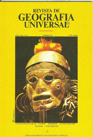 Revista de Geografia Universal volumen 1 numero 2, febrero 1977: El tulipan