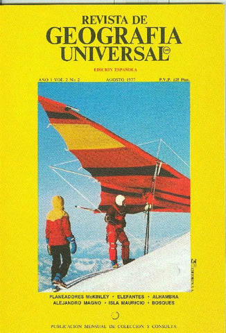 Revista de Geografia Universal volumen 2 numero 2, agosto 1977: Isla Mauricio