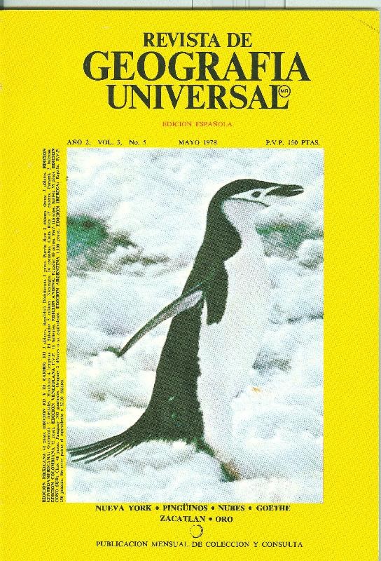 Revista de Geografia Universal volumen 3 numero 5, mayo 1978: Goethe