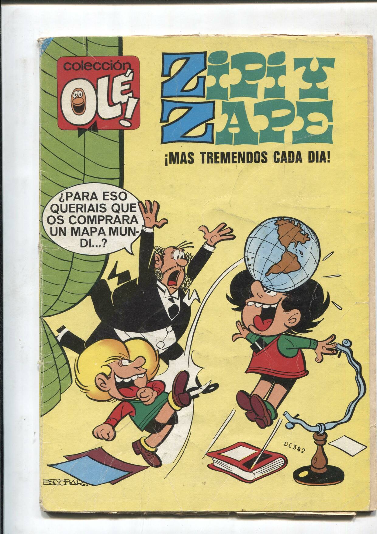 Coleccion Ole numeero 002: Zipi y Zape: Mas tremendos cada dia (septima edicion, aviejado)