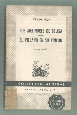 Los melindres de Belisa - El villano en su rincon