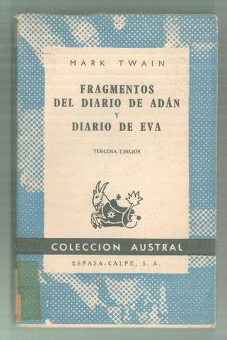 Fragmentos del Diario de Adan y Diario de Eva