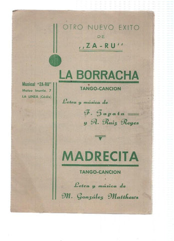 Musical Za-Ru: La botrracha y Madrecita