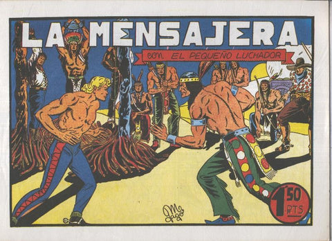 El Pequeño Luchador facsimil numero 016: La mensajera