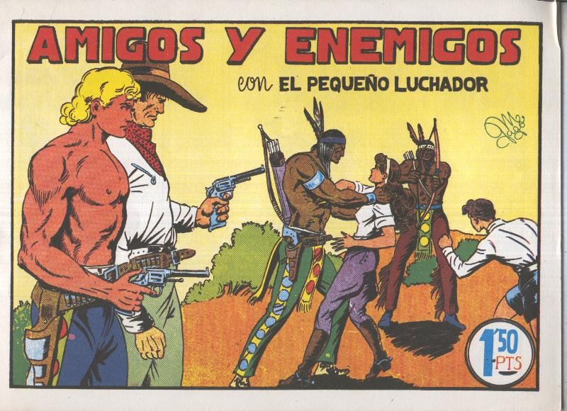 El Pequeño Luchador facsimil numero 017: Amigos y enemigos