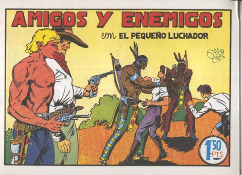 El Pequeño Luchador facsimil numero 017: Amigos y enemigos