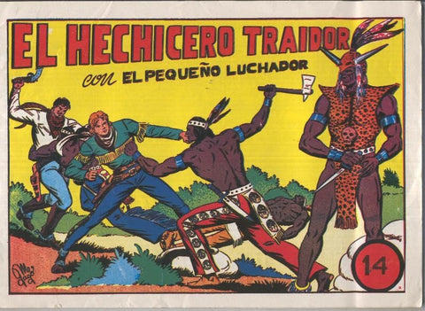 El Pequeño Luchador, dos en uno numero 14: El hechicero traidor 