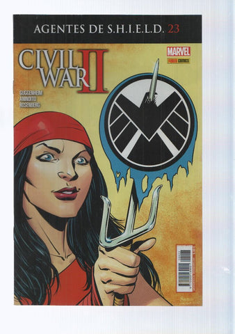 Panini: Agentes de Shield num 23 año 3 (2017) - Bajo una nueva administracion parte 3: Elektra agente de Shield