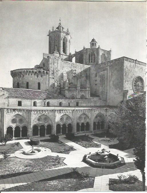 LAMINA 20705: Claustro de la Catedral de Lleida