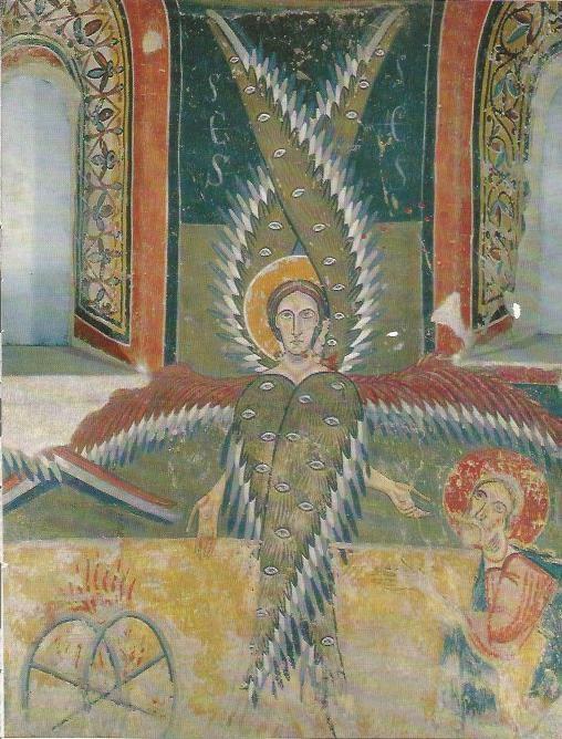 LAMINA 20709: Pintura del abside de Santa Maria de Aneu