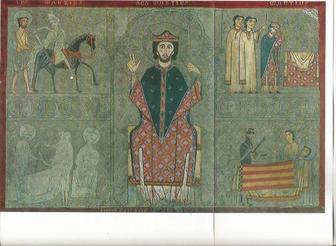 LAMINA 20710: Retablo de San Martin en Chia,  Huesca