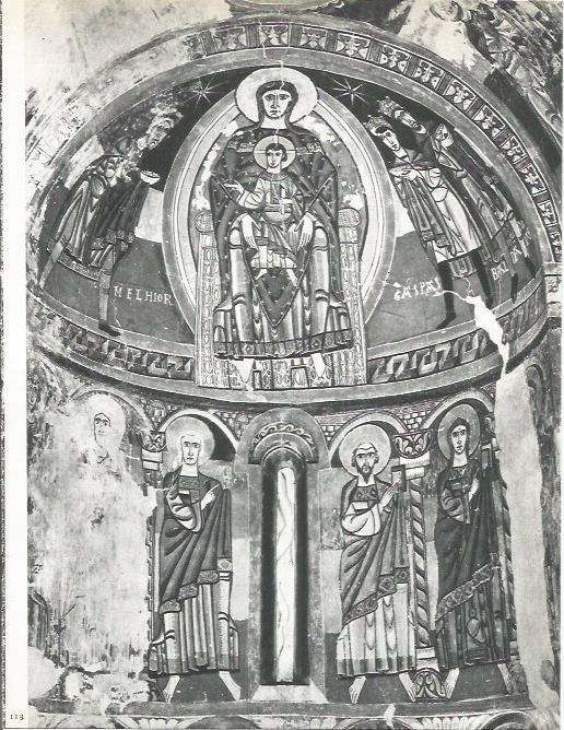 LAMINA 20714: Fresco de Santa Maria de Taull
