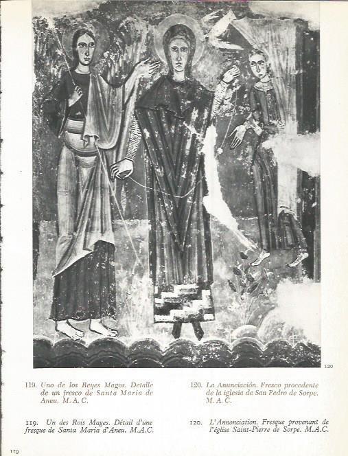 LAMINA 20717: La Anunciacion de la Iglesia de Sant Pere de Sorpe