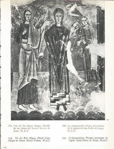 LAMINA 20717: La Anunciacion de la Iglesia de Sant Pere de Sorpe