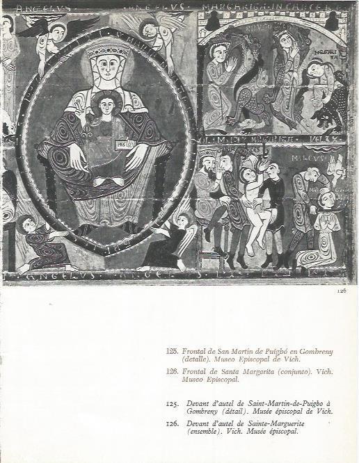 LAMINA 20721: Frontal de Santa Margarida de Vic