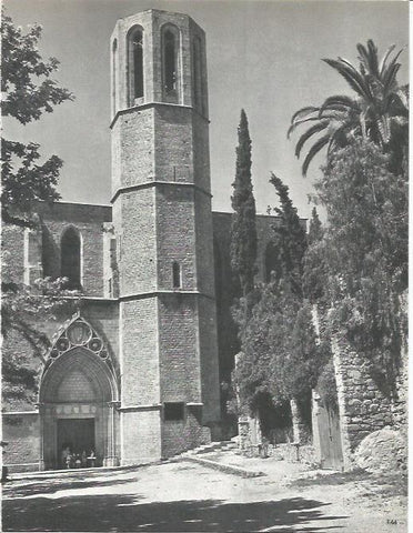 LAMINA 20723: Monasterio de Pedralbes en Barcelona