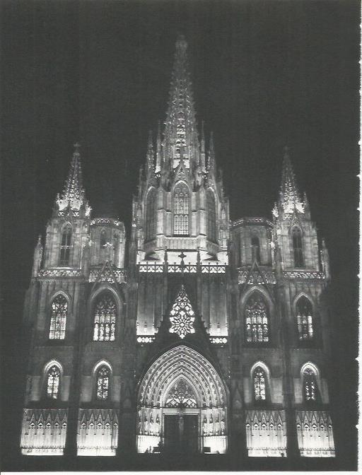 LAMINA 20727: Fachada de la Catedral de Barcelona