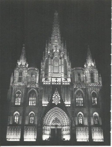 LAMINA 20727: Fachada de la Catedral de Barcelona