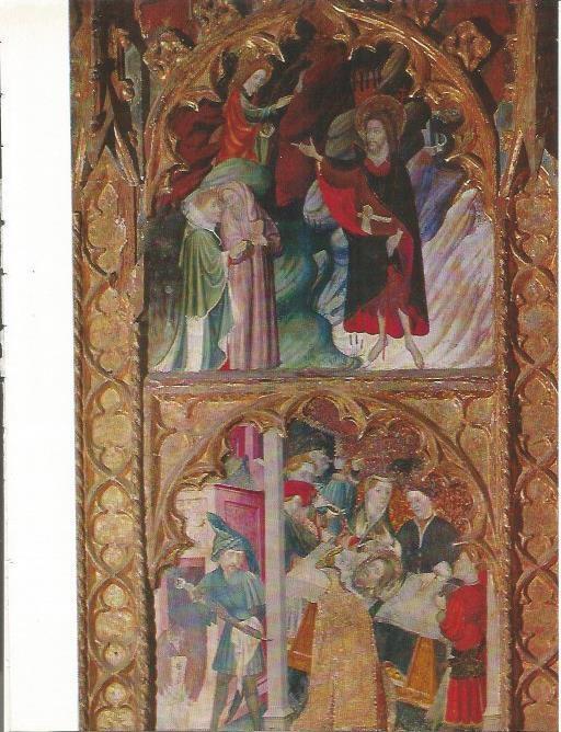 LAMINA 20672: Retablo de la iglesia de Evol. Vida de San Juan