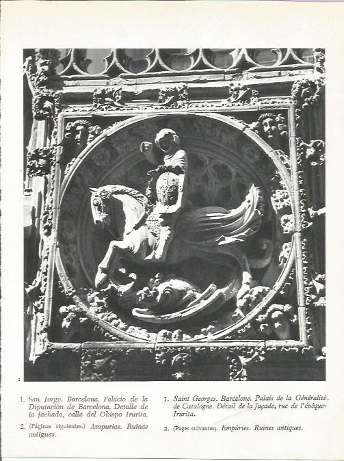 LAMINA 20673: San Jorge en la fachada de la Generalitat de Catalunya