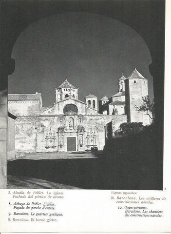 LAMINA 20676: Iglesia de la Abadia de Poblet