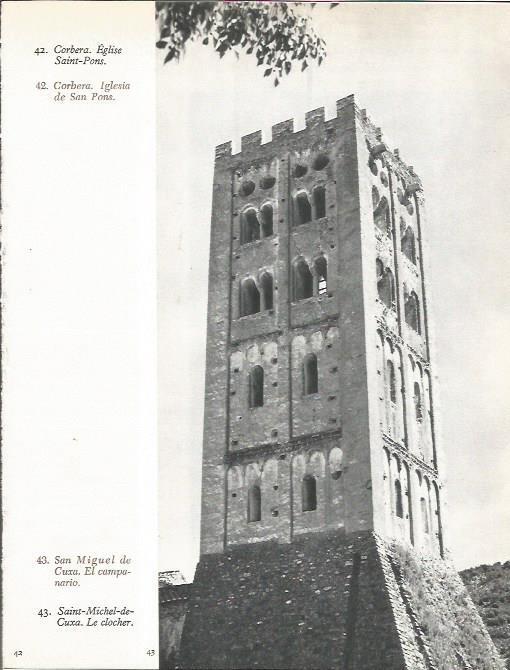 LAMINA 20689: Campanario de San Miguel de Cuxa