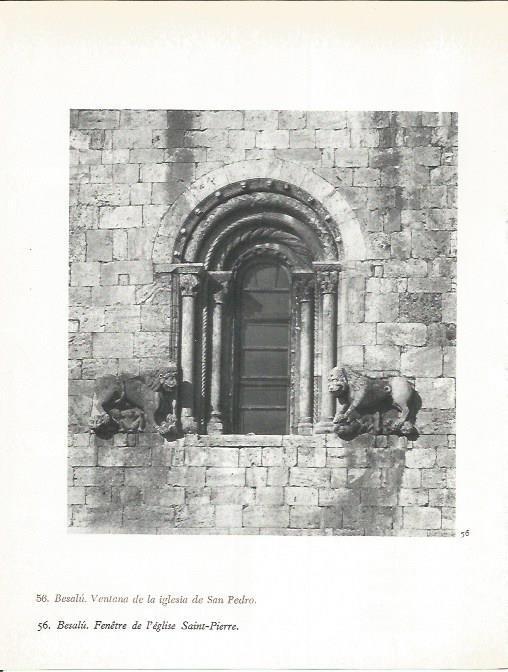 LAMINA 20693: Ventana de la iglesia de Sant Pere de Besalu