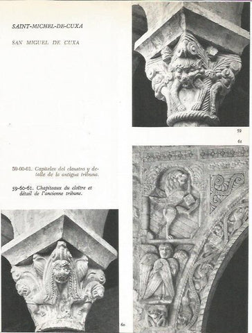 LAMINA 20695: Capiteles de Sant Miquel de Cuxa