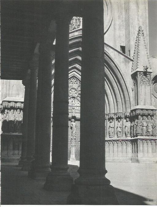 LAMINA 20736: Atrio de la Catedral de Tarragona