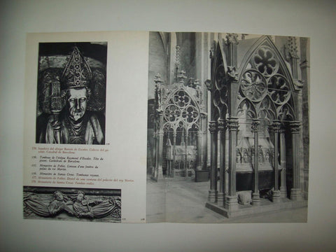LAMINA 20738: Monasterio de Santes Creus. Tumbas Reales